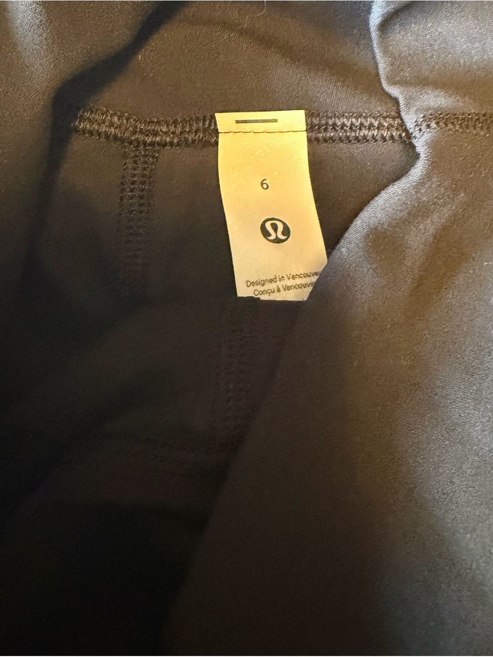 NWT lululemon Align™ High-Rise Pant 25" Black size 6 - Picture 5 of 7